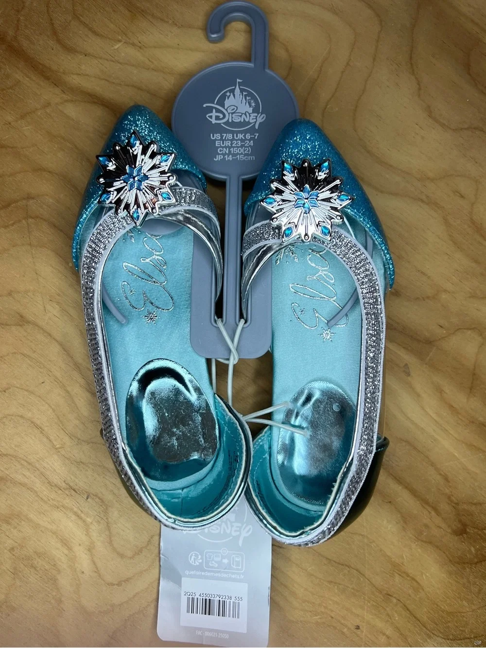 Disney Frozen Elsa Princess Play Shoes NWT - Picture 1 of 8